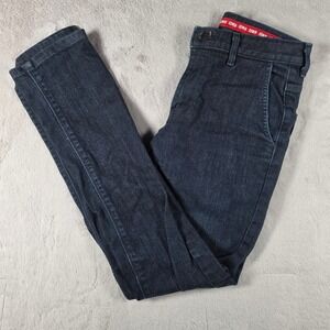 Edwin EXM32‎ Jeans Mens 27 Indigo Blue Slim Tapered Dark Wash Japanese Denim
